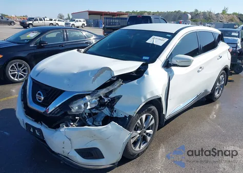 2015 Nissan Murano S из США, поврежденный, VIN 5N1AZ2MG1FN279267